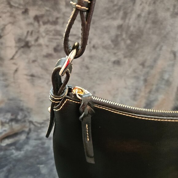 Dooney & Bourke - Black Hobo Shoulder Bag - Pre-owned - Picture 13 of 15